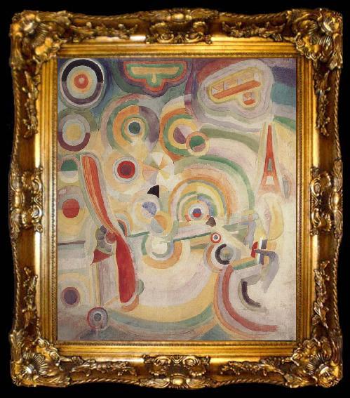 framed  Delaunay, Robert Pay one-s respects to Belei, ta009-2
